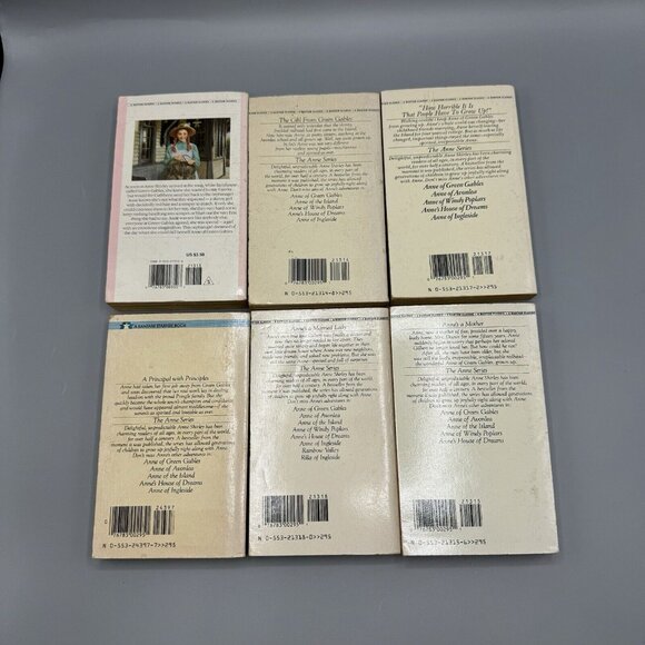 Anne Of Green Gables Book Lot Of 6 Paperback Good - Picture 2 of 5